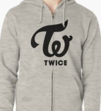 twice kpop Zipped Hoodie