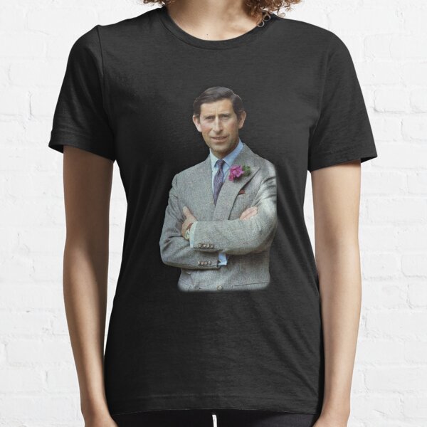 Carlos príncipe de gales real Camiseta esencial