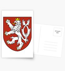 Armoiries de Bohême Cartes postales