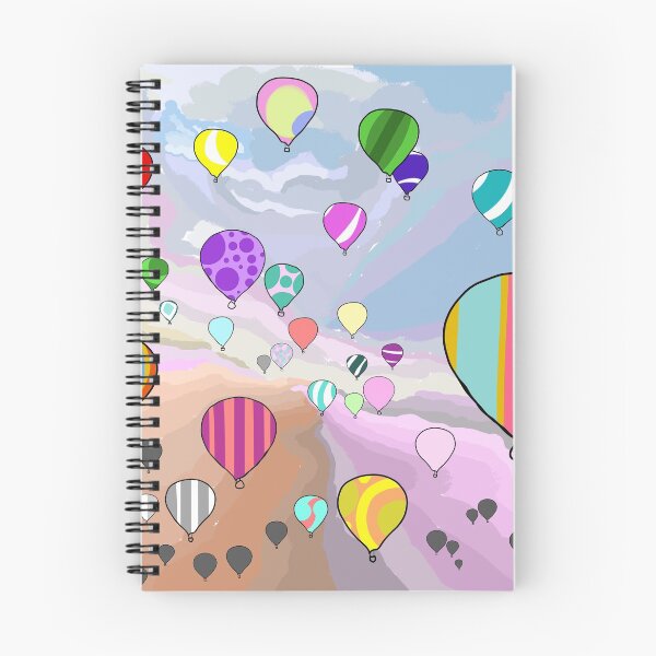 Item preview, hot air balloon pattern designed and sold by HibouMagique.