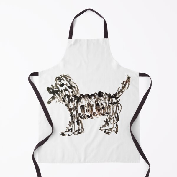 Item preview, Sketch of a Cute Cartoon Dog - Transparent Black designed and sold by gphotobox.