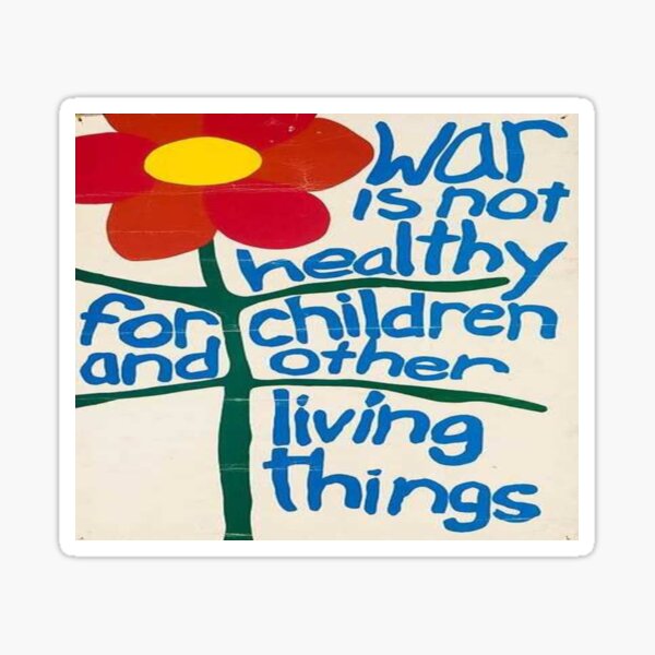 Artikel-Vorschau von  1968 Botschaft der Friedensbewegung, designt und verkauft von Peace,Love & Art.