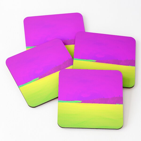 Item preview, Hiker in the Distance - Vibrant Variant designed and sold by PopVultureArt.