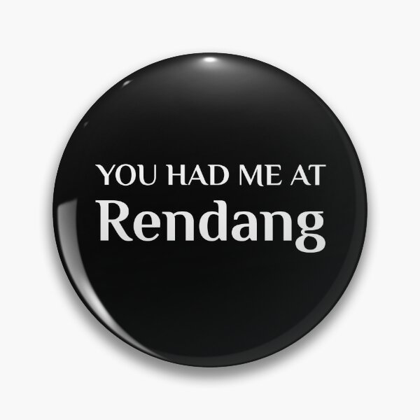 Item preview, Had Me At Rendang Funny Indonesian Food Fan designed and sold by Creekman Designs.