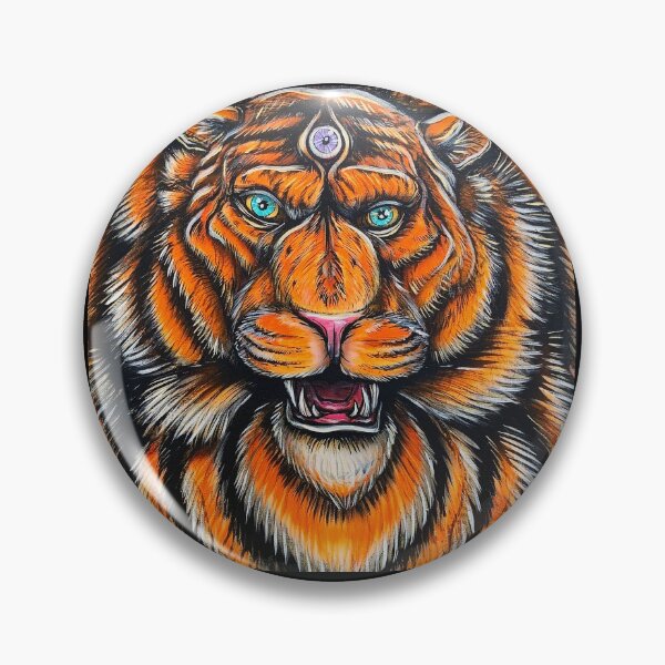 Item preview, Chakra Tiger designed and sold by AngleReboot.