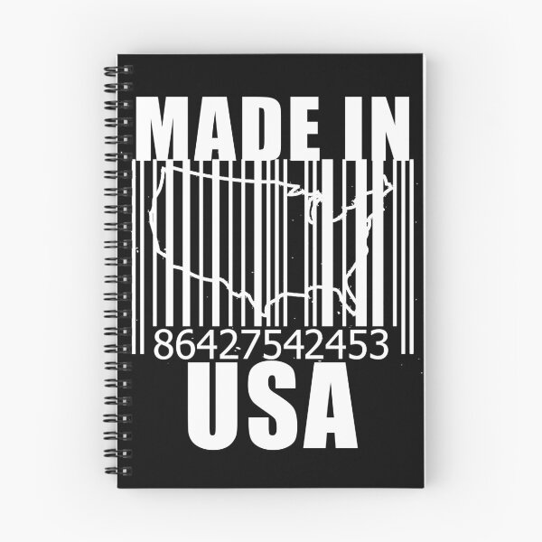 Item preview, Made in USA proud American barcode designed and sold by GoodyLeo.
