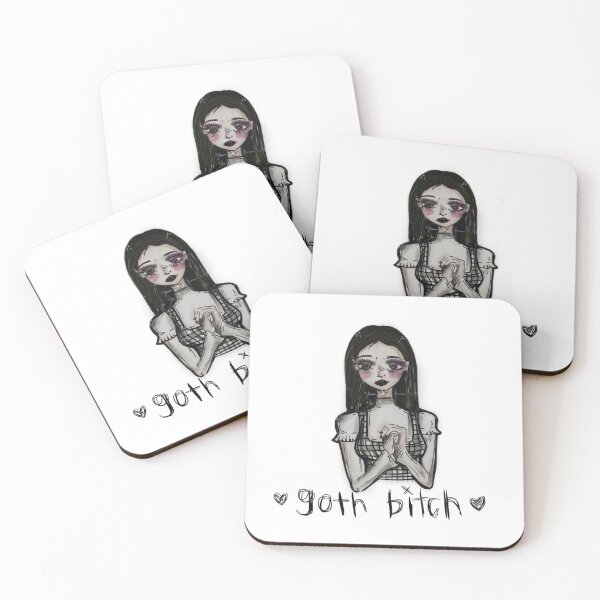Item preview, goth girl art designed and sold by yuhhbruhh.