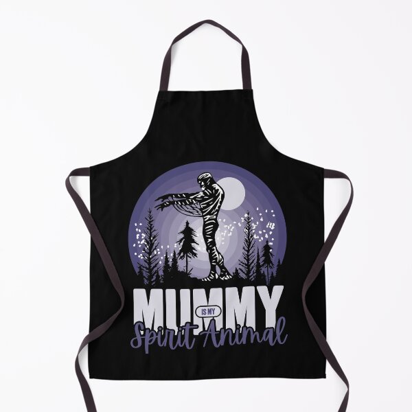Item preview, Mummy is My Spirit Animal Mythical Halloween Creature designed and sold by GravitiTees.