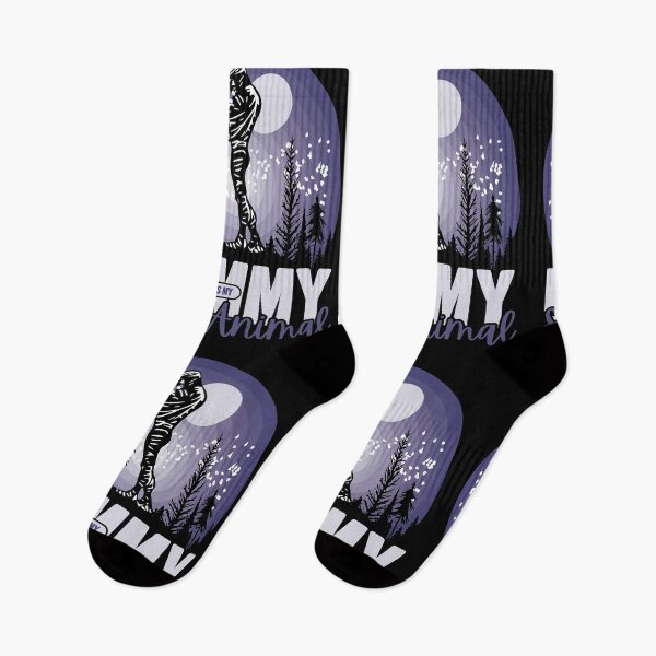 Item preview, Mummy is My Spirit Animal Mythical Halloween Creature designed and sold by GravitiTees.