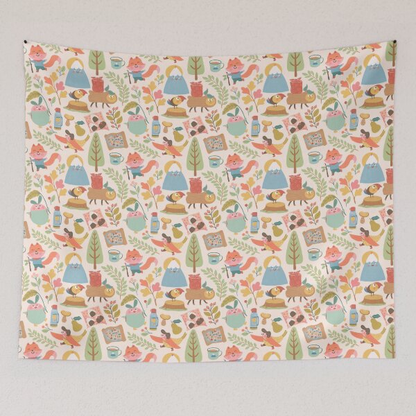Item preview, mr fox and friends designed and sold by HinggaJingga.
