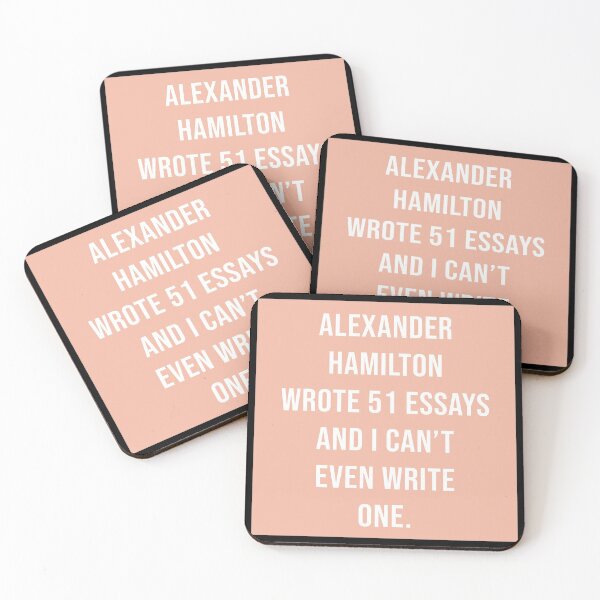 Item preview, alexander wrote 51 essays and i cant even write one in pink designed and sold by violetcho.