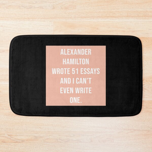 Item preview, alexander wrote 51 essays and i cant even write one in pink designed and sold by violetcho.