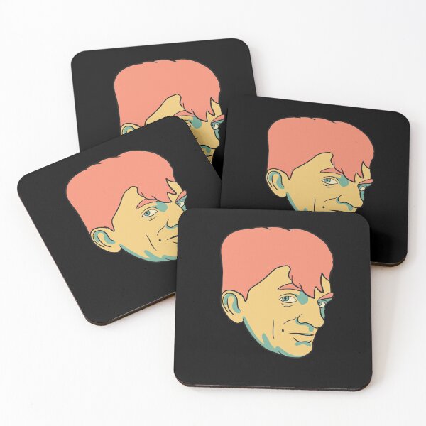 Item preview, Joachim Ringelnatz Portrait In Vintage Colors designed and sold by isstgeschichte.