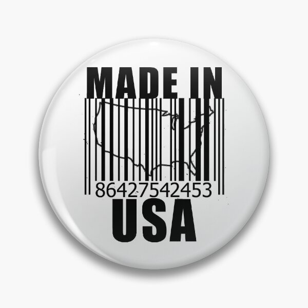 Item preview, Made in USA proud American barcode designed and sold by GoodyLeo.