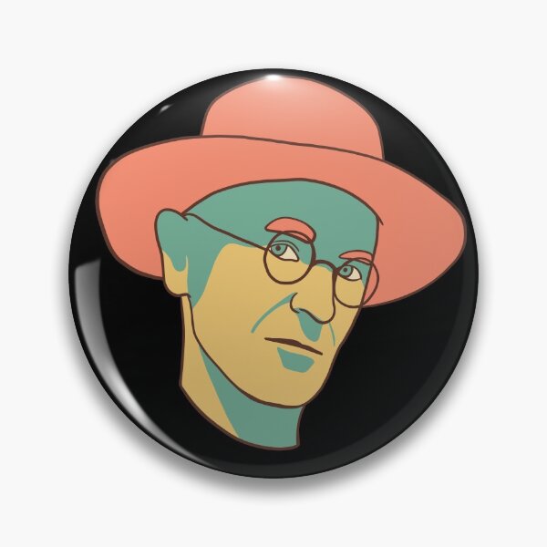 Item preview, Hermann Hesse Portrait In Vintage Colors designed and sold by isstgeschichte.