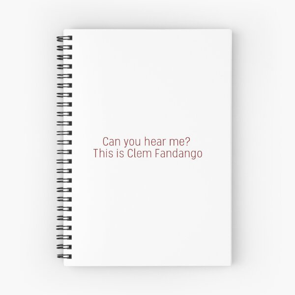 Item preview, Steven, can you hear me? This is Clem Fandango designed and sold by flying-flamingo.