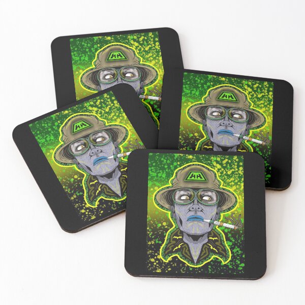 Item preview, FEAR AND LOATHING - Green/Yellow designed and sold by HeadHeavyDesign.