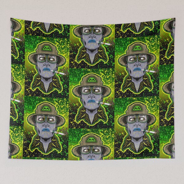 Item preview, FEAR AND LOATHING - Green/Yellow designed and sold by HeadHeavyDesign.