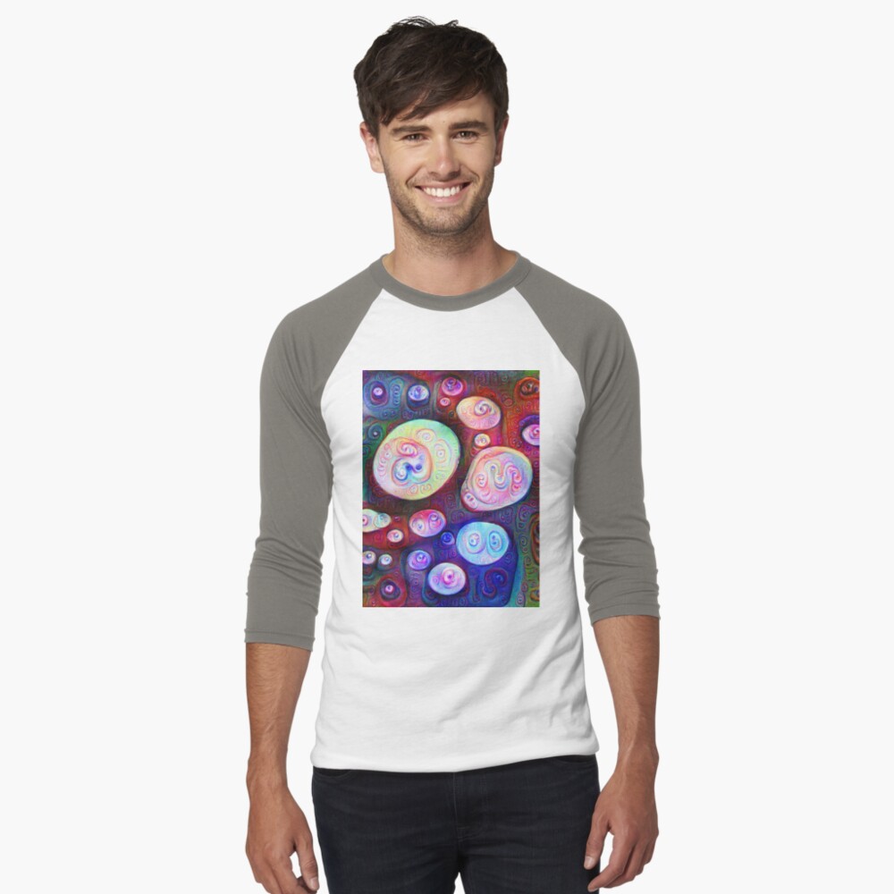 Item preview, Baseball ¾ Sleeve T-Shirt designed and sold by blackhalt.