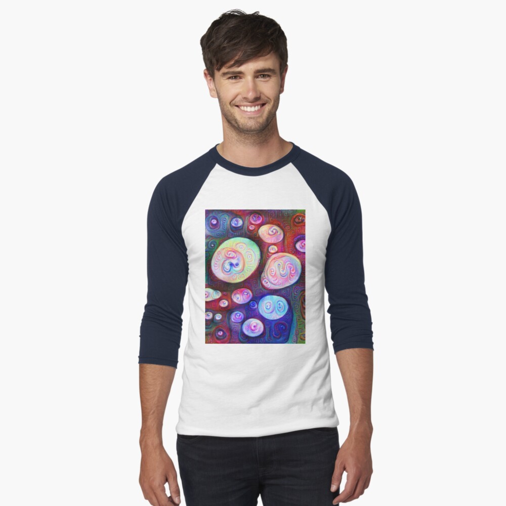 Item preview, Baseball ¾ Sleeve T-Shirt designed and sold by blackhalt.