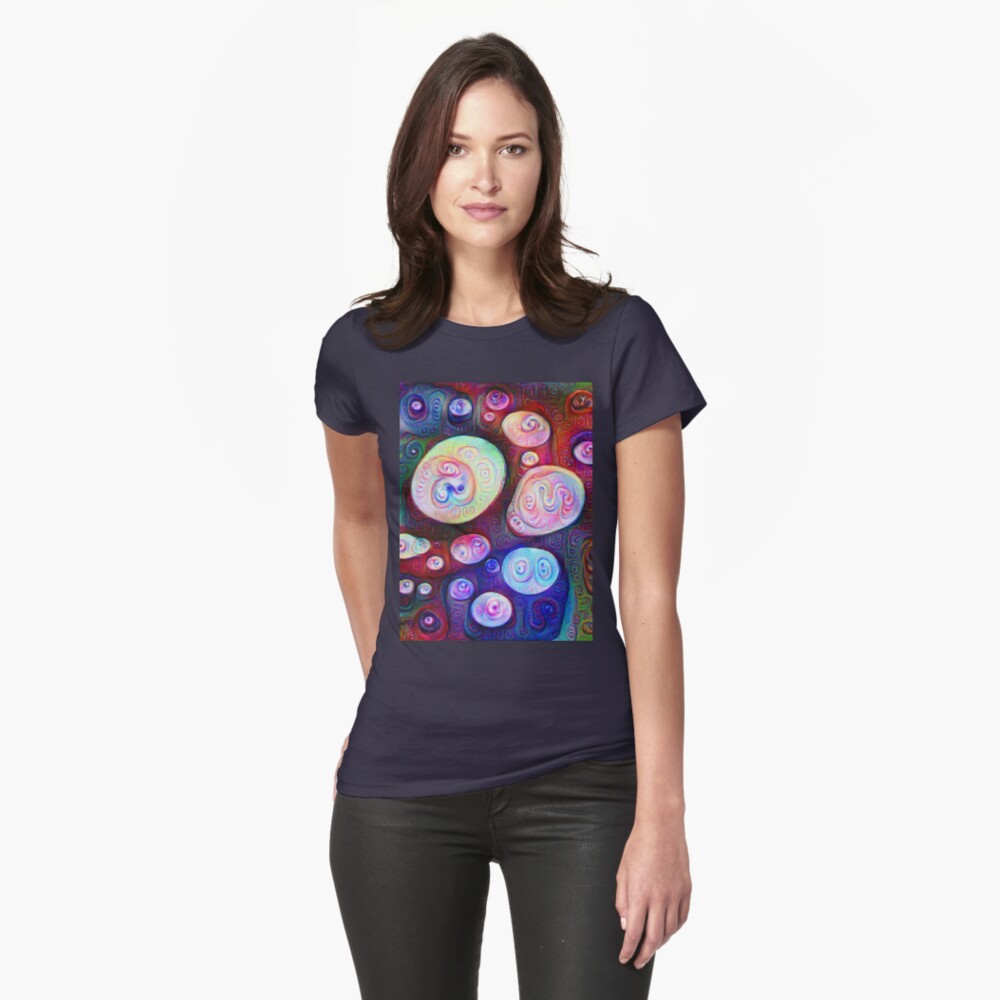 Item preview, Fitted T-Shirt designed and sold by blackhalt.