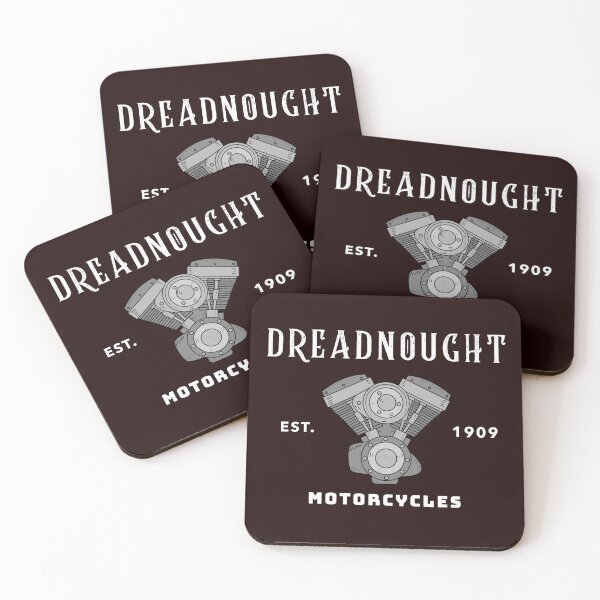 Item preview, DREADNOUGHT MOTORCYCLES EST 1909 designed and sold by CoopClothing.