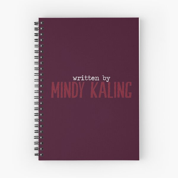 Item preview, Written by Mindy Kaling designed and sold by blockov.