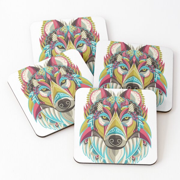 Item preview, Detailed Neon Wolf designed and sold by EemilTuo.