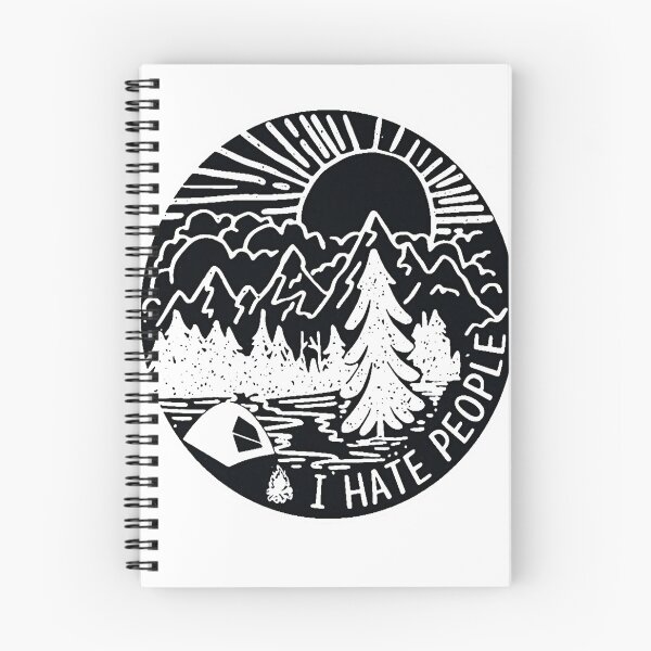 Item preview, I hate People designed and sold by GeniusDesignArt.