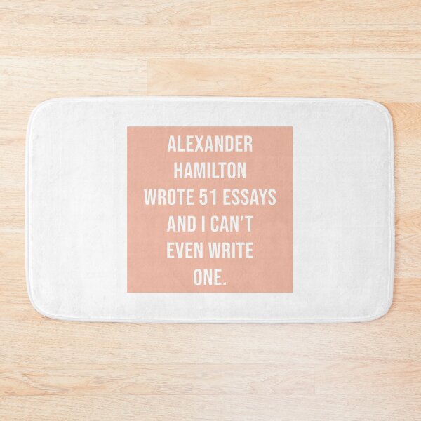 Item preview, alexander wrote 51 essays and i cant even write one in pink designed and sold by violetcho.