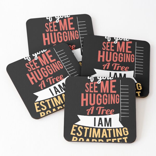 Item preview, Hugging a tree estimating board feet designed and sold by Grinover.