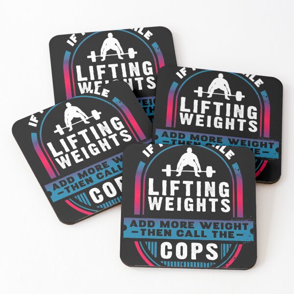 Item preview, Funny Workout Gym design If I Die Lifting Weights print designed and sold by Lisbob.