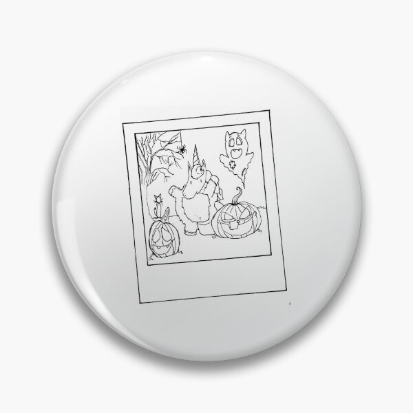 Item preview, Chubby unicorn celebrates Halloween designed and sold by Gigihann.