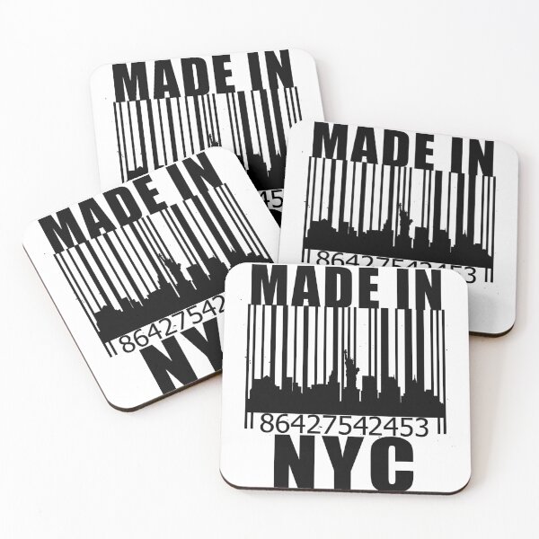 Item preview, Made in new york city nyc skyline barcode designed and sold by GoodyLeo.