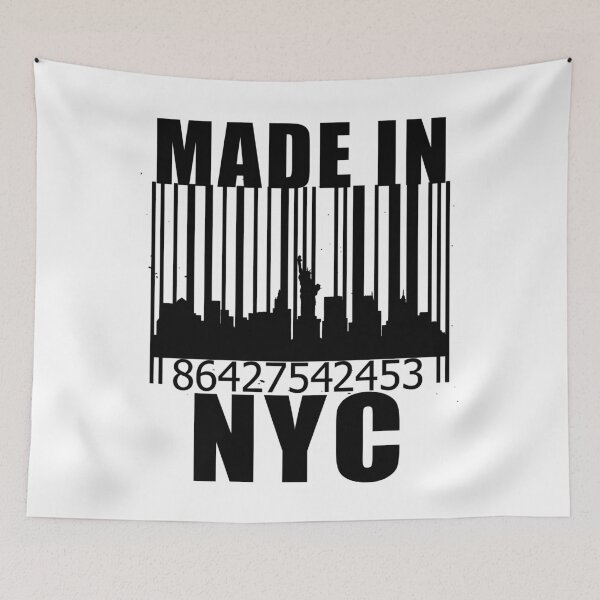 Item preview, Made in new york city nyc skyline barcode designed and sold by GoodyLeo.