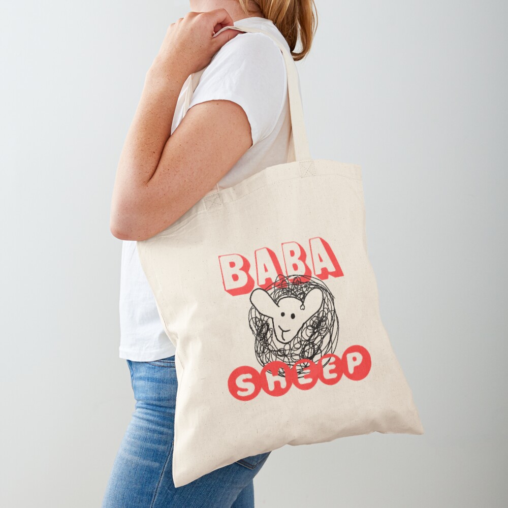 "BABA BLACK SHEEP " Tote Bag for Sale by NanaMin Redbubble