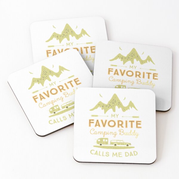 Item preview, My Favorite Camping Buddy Calls Me Dad designed and sold by GeniusDesignArt.