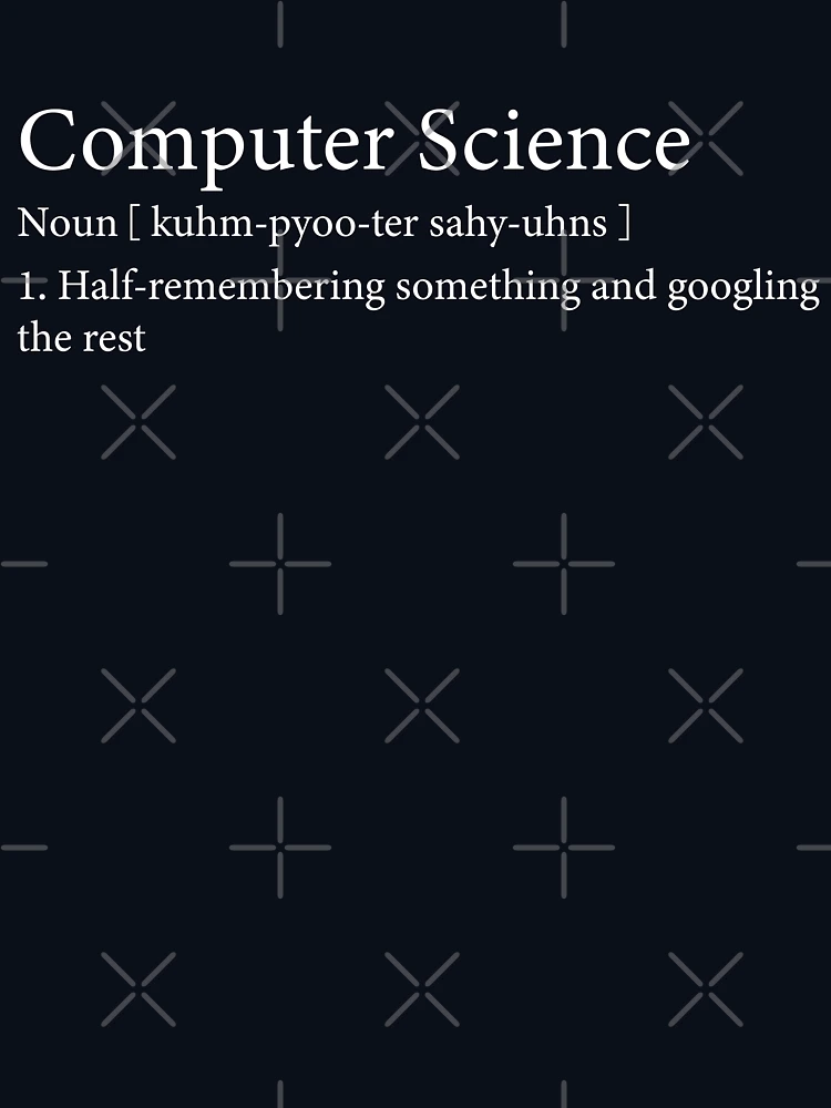 Thumbnail 6 of 6, Pullover Hoodie, Computer Science or Computing Definition designed and sold by codingpotato.