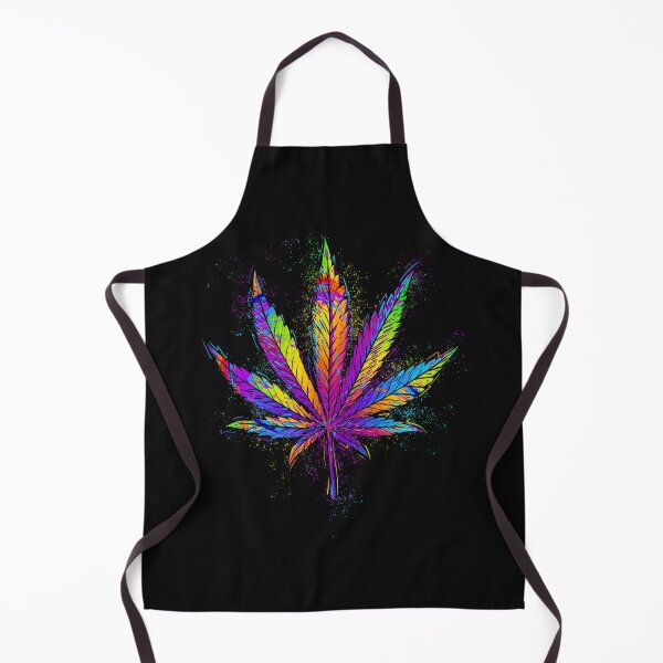 Item preview, Colorful cannabis leaf, funny gift idea, hemp designed and sold by ThommyBLN.