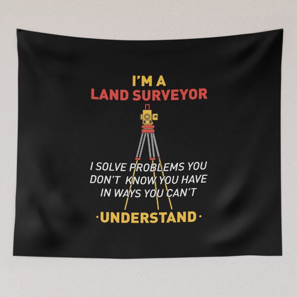 Item preview, Land Survey GPS Land Surveyors Gifts designed and sold by Sandra78.