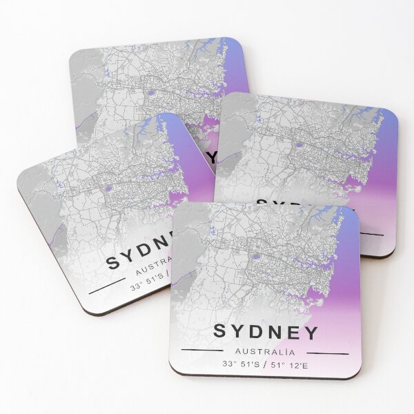 Item preview, SYDNEY CİTY ROAD MAP POSTER designed and sold by rashadat.