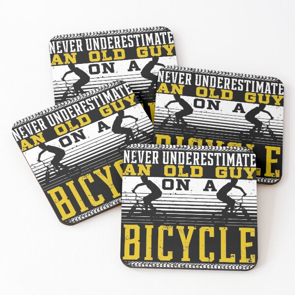 Item preview, Old Man on A Bicycle Gift design | Funny gift 4 Cyclists graphic designed and sold by Lisbob.
