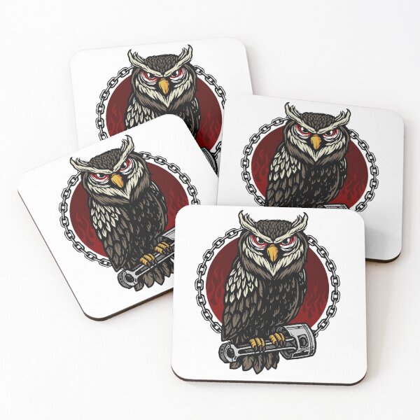 Item preview, Piston Owl Art designed and sold by JTS STORE.