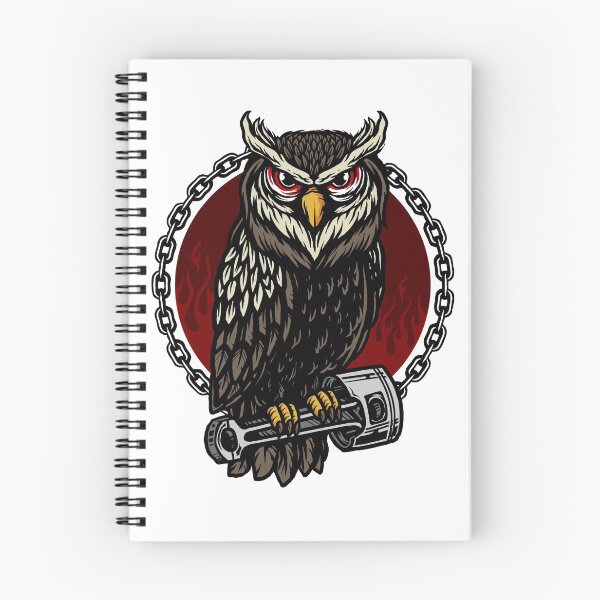 Item preview, Piston Owl Art designed and sold by JTS STORE.