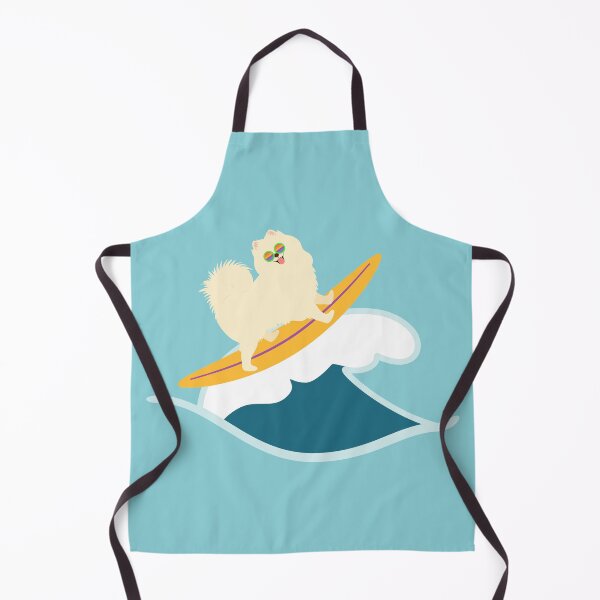 Item preview, Surfing Samoyed Dog designed and sold by Lulupainting.