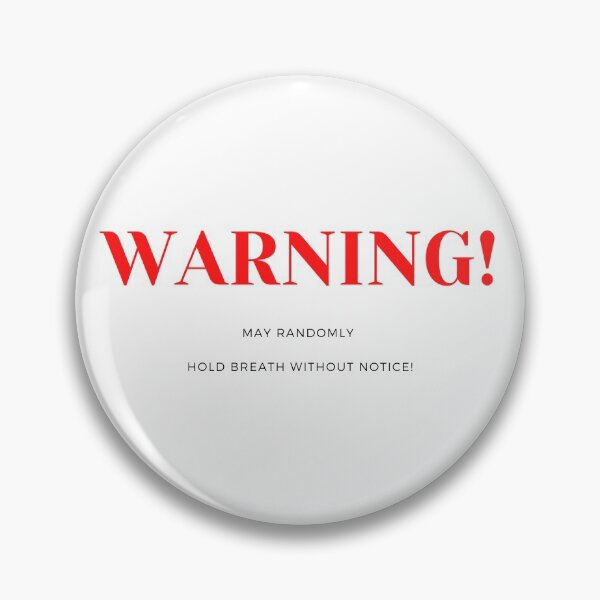 Item preview, Warning! Breath Holder! designed and sold by ocean-friends.