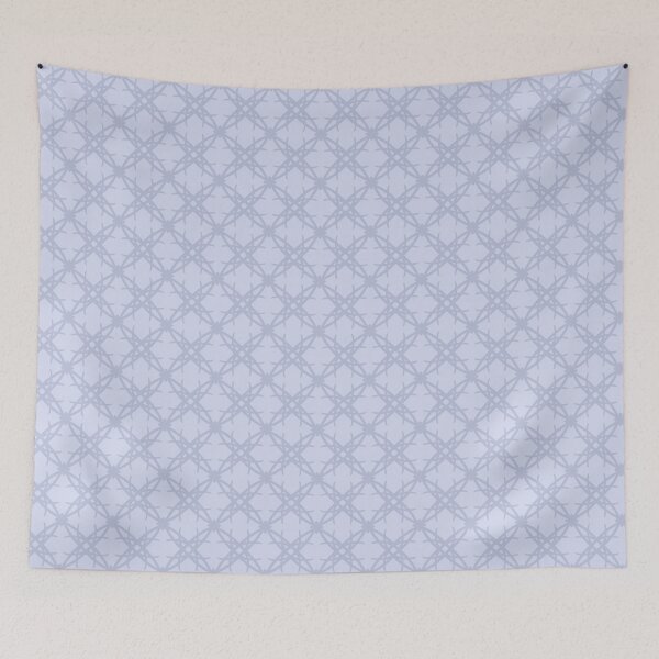 Item preview, Shades of blue with a cool criss cross pattern designed and sold by PetaJaneHome.
