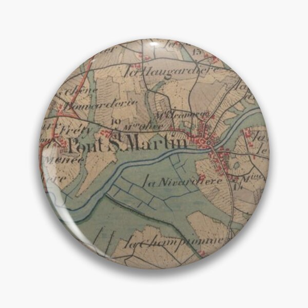 Item preview, 1820-1866 staff card PONT-SAINT-MARTIN FRANCE designed and sold by ULTRASON.