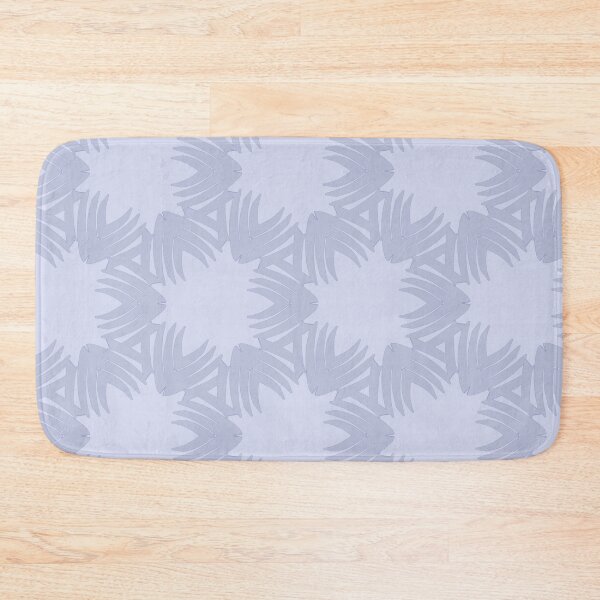 Item preview, Shades of blue with an abstract floral pattern designed and sold by PetaJaneHome.