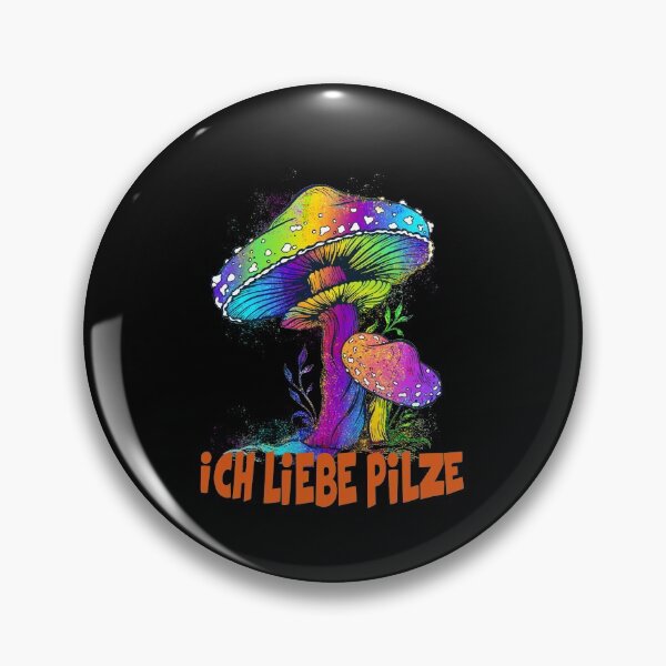 Item preview, I love mushrooms, colorful mushrooms, funny gift idea, mushrooms designed and sold by ThommyBLN.